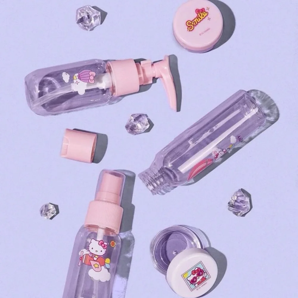 Hello kitty 5 piece travel set